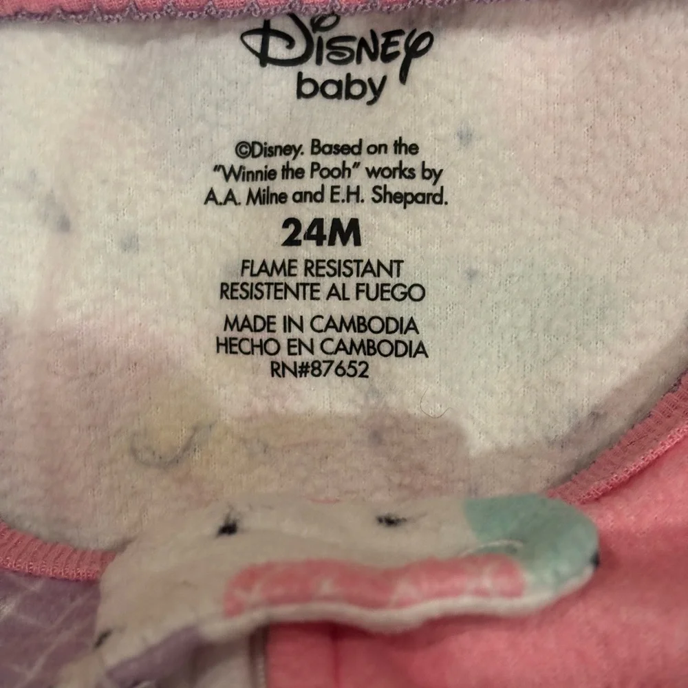 5-$25 Winnie the Pooh‎ One piece Pajamas